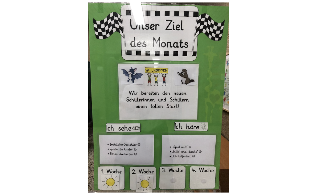 Ziel des Monats August